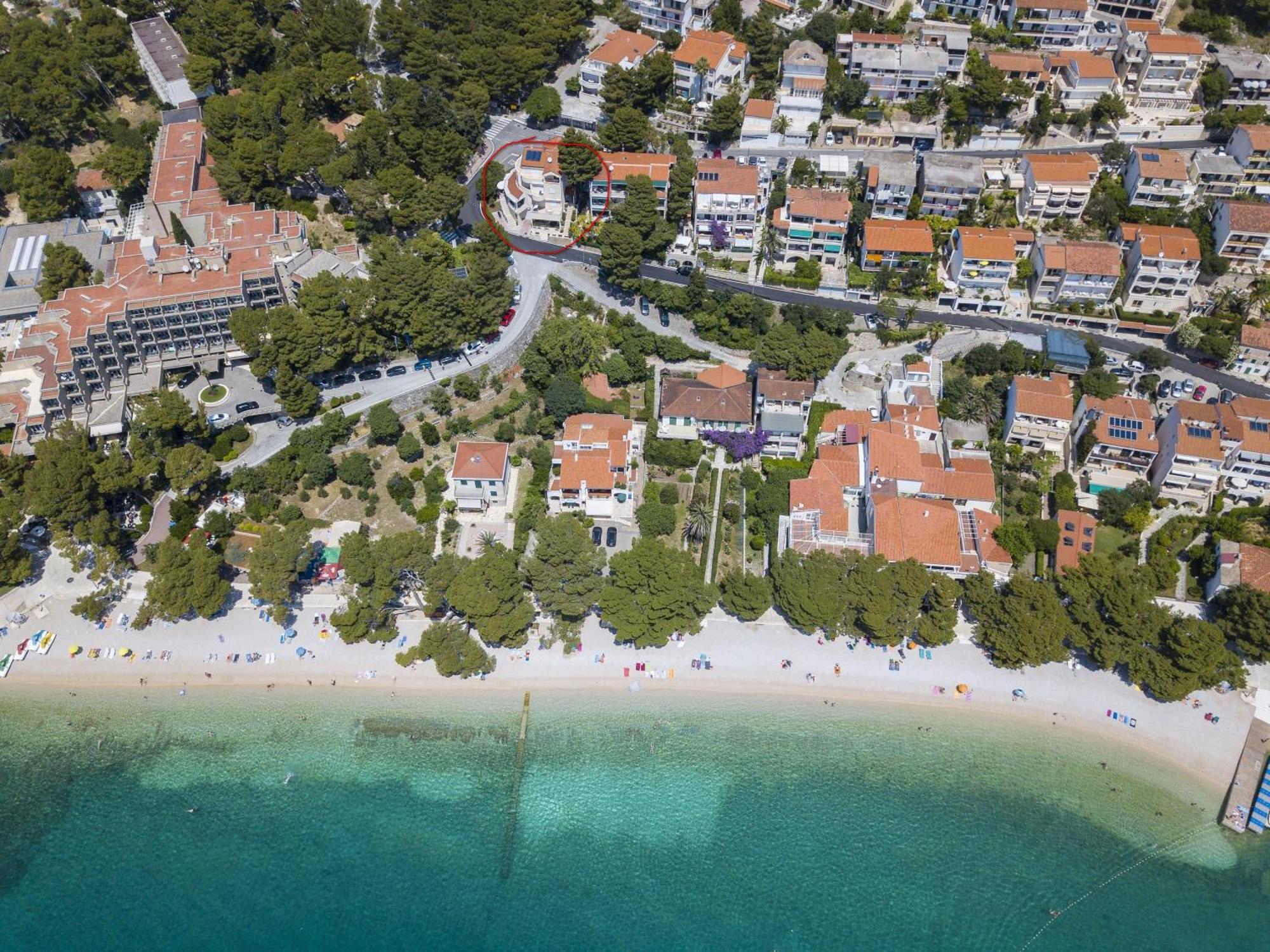 Villa Dalmatino Brela Ngoại thất bức ảnh